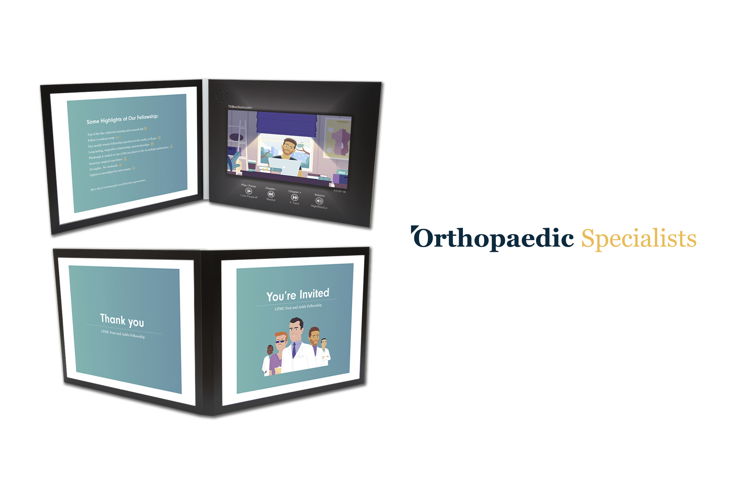 orthopeadic specialist video card deisgn