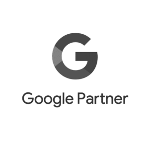 ethic advertising agency's google partner logo in grey